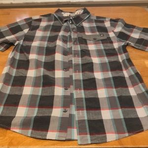 Boy’s Shaun White Plaid Button Down